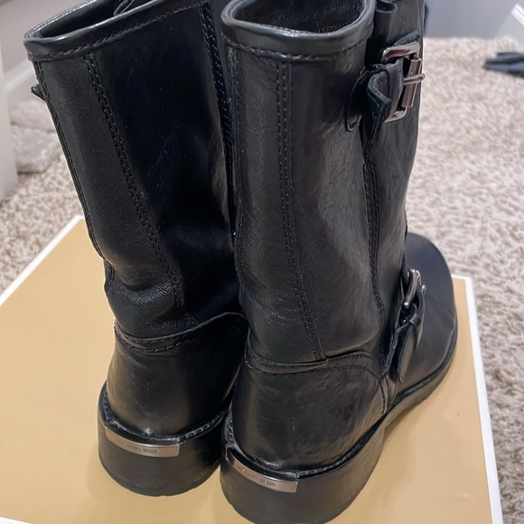 Black Biker Boots Michael Kors Michael - size 7 - Picture 2 of 6